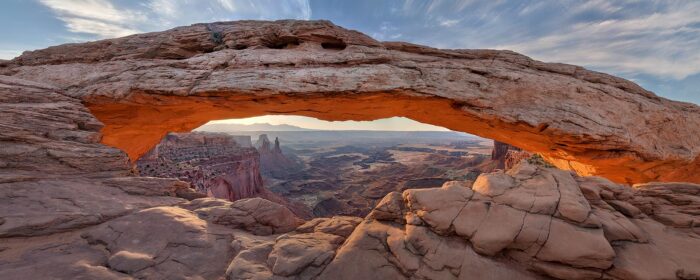 Mesa Arch - 14"x5" Signed Print