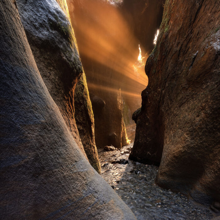 Hot Canyon – 11″x 11″ Signed Print